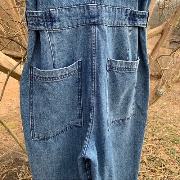 Free People Sydney Sleeveless Jumpsuit in Breezy Blue - Picture 10 of 12